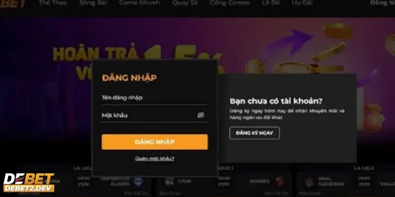 Những lưu ý quan trọng để bảo vệ tài khoản khi đăng nhập Debet