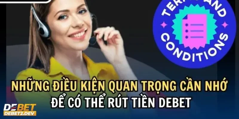 Quy định rút tiền Debet