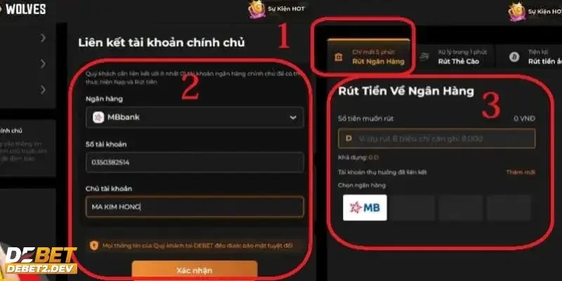 Những lưu ý quan trọng khi rút tiền Debet để đảm bảo an toàn